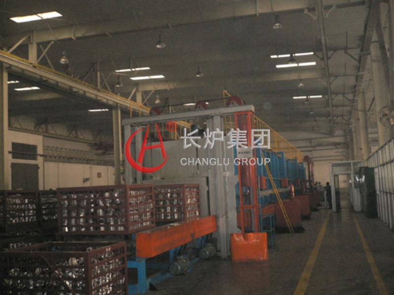 推桿式鋁合金活塞固溶爐